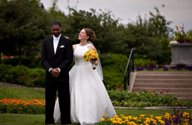 Wedding at McGraw Park in Bloomington IL