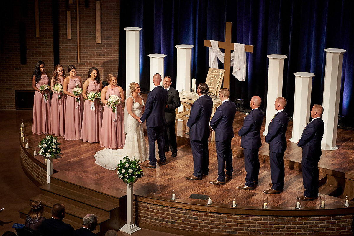 Eastview Church Wedding photo Normal IL