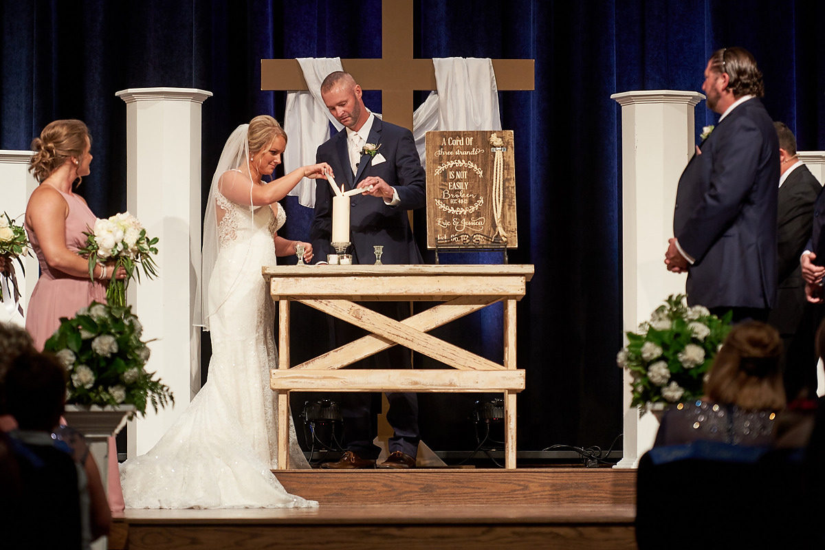 Eastview Church Wedding photo Normal IL