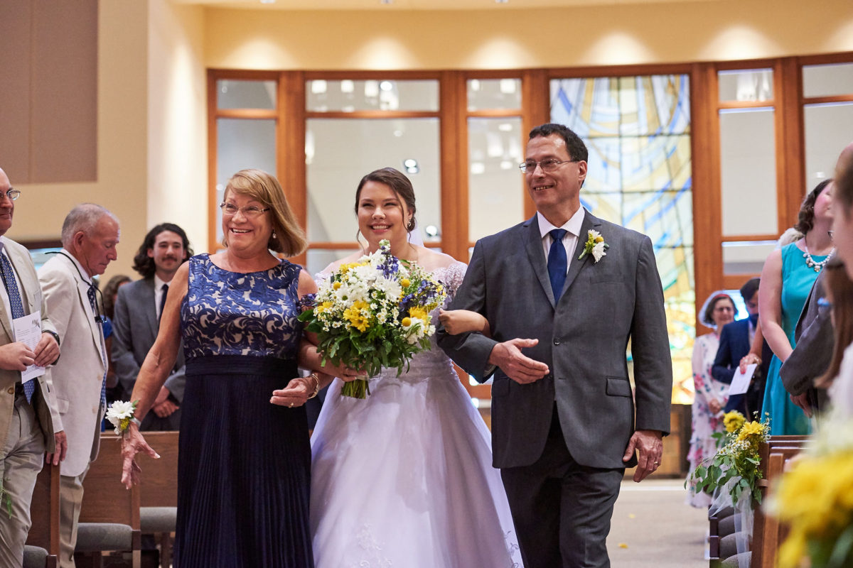 St Patrick of Merna Catholic Church Wedding Bloomington IL