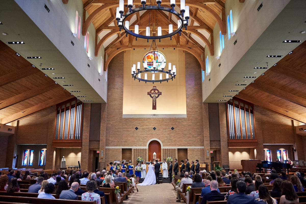 St Patrick of Merna Catholic Church Wedding Bloomington IL